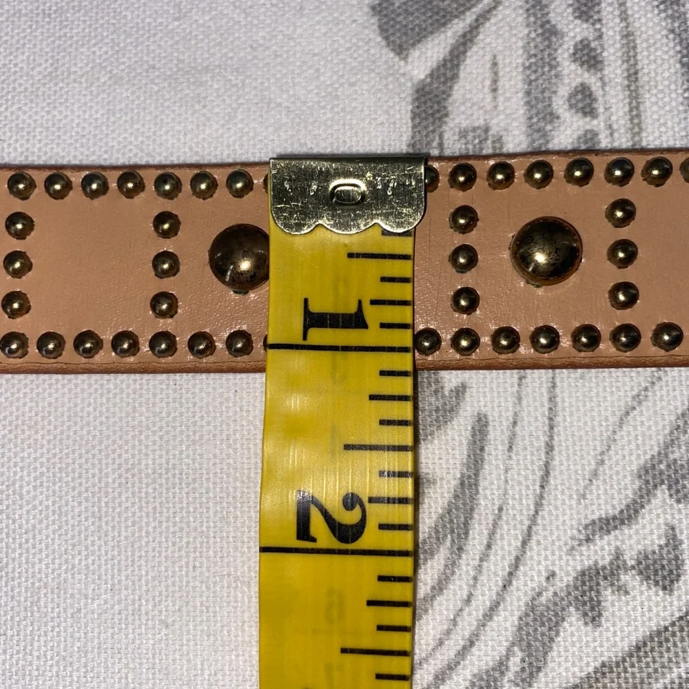 Vintage Leather Studied Belt‎ M/L